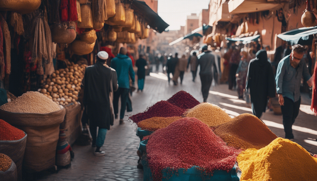 Explorando Los Vibrantes Zocos Y Mercados De Marrakech Una Aventura