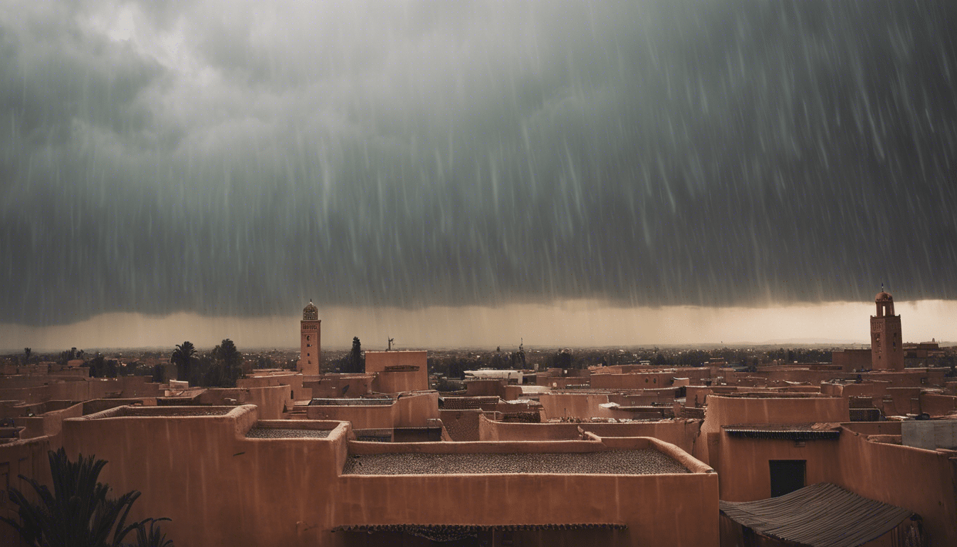 find out if you should expect april showers or sunshine in marrakech with the month's weather forecast