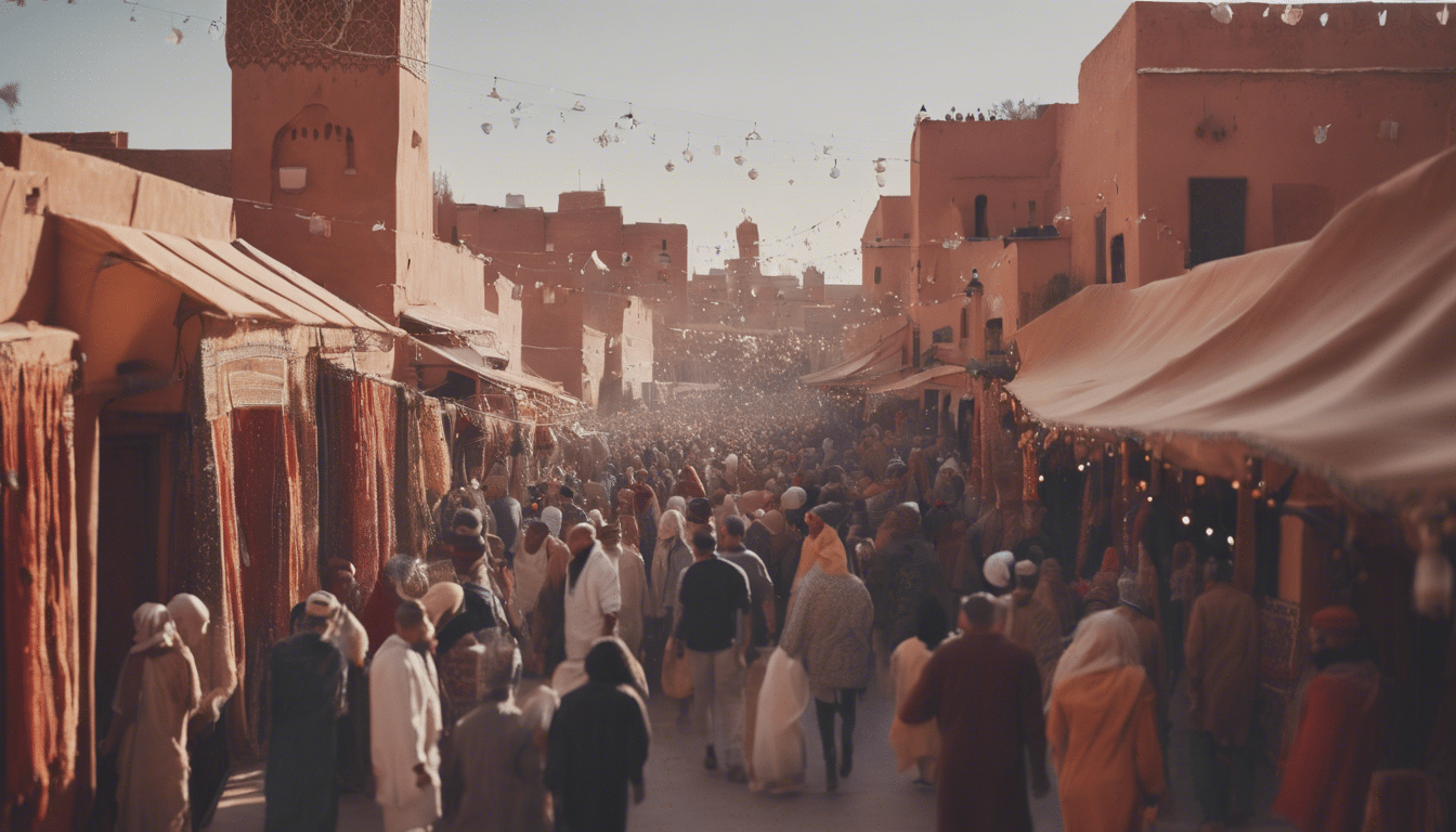 Descubra los vibrantes festivales anuales de Marrakech con nuestra guía completa de la ciudad. planifica tu viaje y sumérgete en las celebraciones culturales de esta encantadora ciudad.