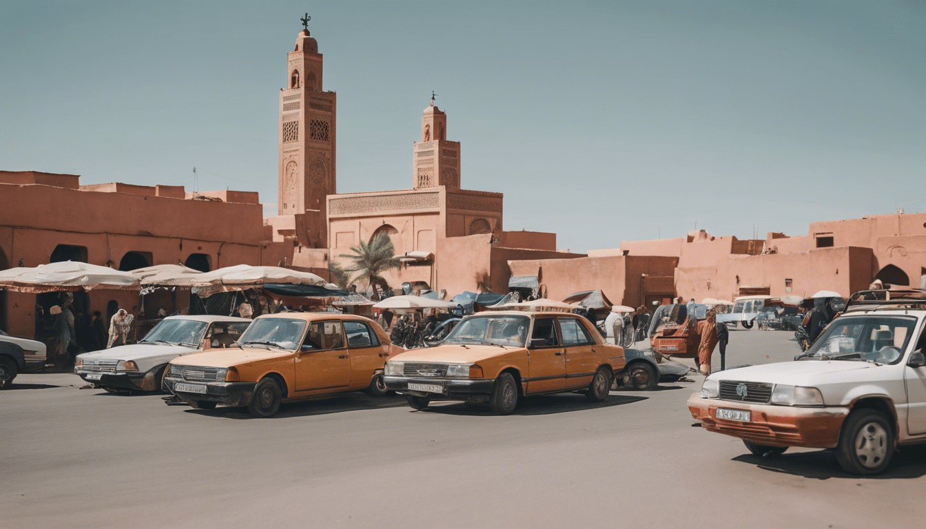 explorez Marrakech avec notre guide de la ville et trouvez les meilleures options de location de voiture pour votre voyage.