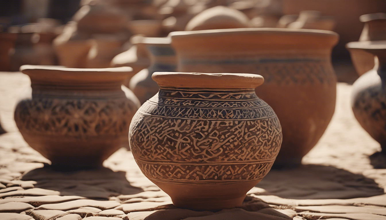Entdecken Sie die zeitlose Tradition der marokkanischen Töpferkunst und entdecken Sie die Kunstfertigkeit und Handwerkskunst, die hinter diesen exquisiten Kunstwerken steckt.