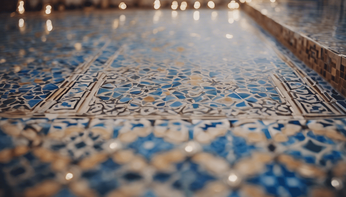 Entdecken Sie die komplexe und faszinierende Kunst der marokkanischen Zellige-Fliesen, die für ihre lebendigen Farben und faszinierenden geometrischen Muster bekannt sind.
