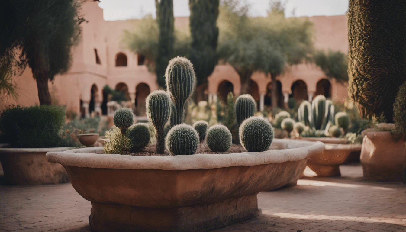 Entdecken Sie die bezaubernde Schönheit der geheimen Gärten und verborgenen Schätze von Marrakesch.