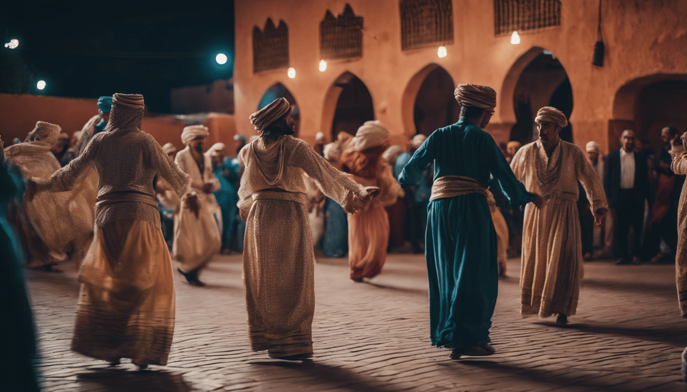 Sumérgete en la vibrante cultura de Marrakech con los mejores espectáculos de música y danza tradicionales que muestran el rico patrimonio artístico de la ciudad.