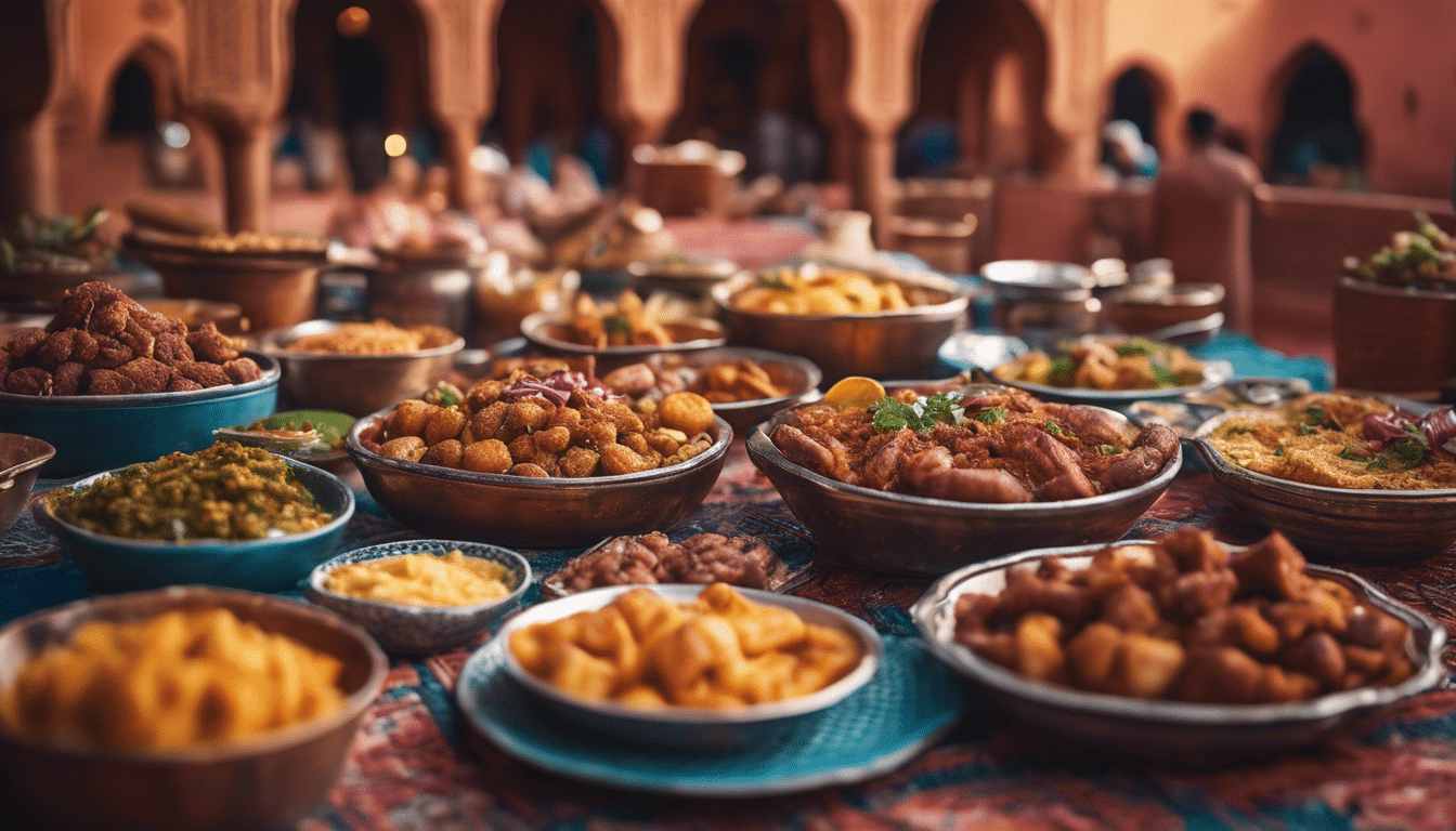 indulge in exquisite iftar delights fit for royals in the enchanting city of marrakech.