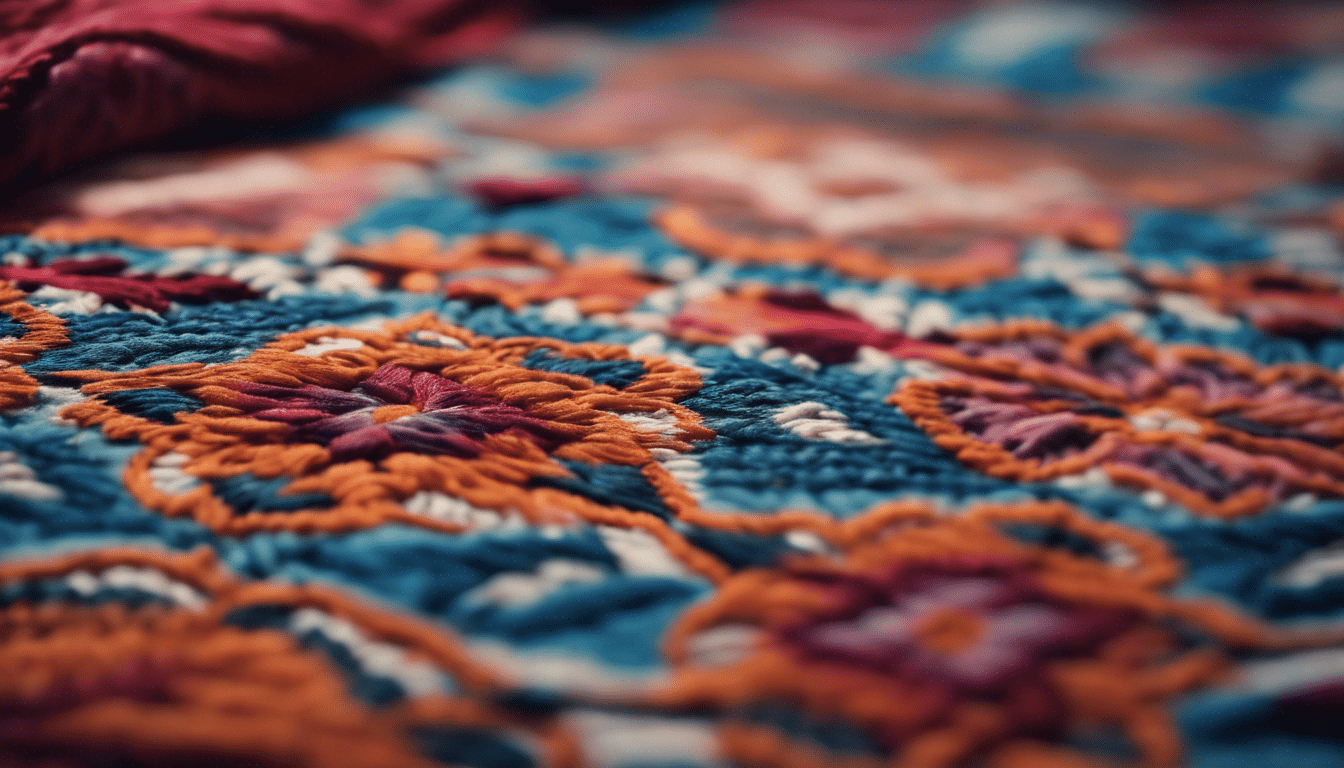 Entdecken Sie, wie die marokkanische Textilkunst das moderne Design beeinflusst und inspiriert hat, von seinen traditionellen Wurzeln bis hin zu zeitgenössischen Interpretationen.