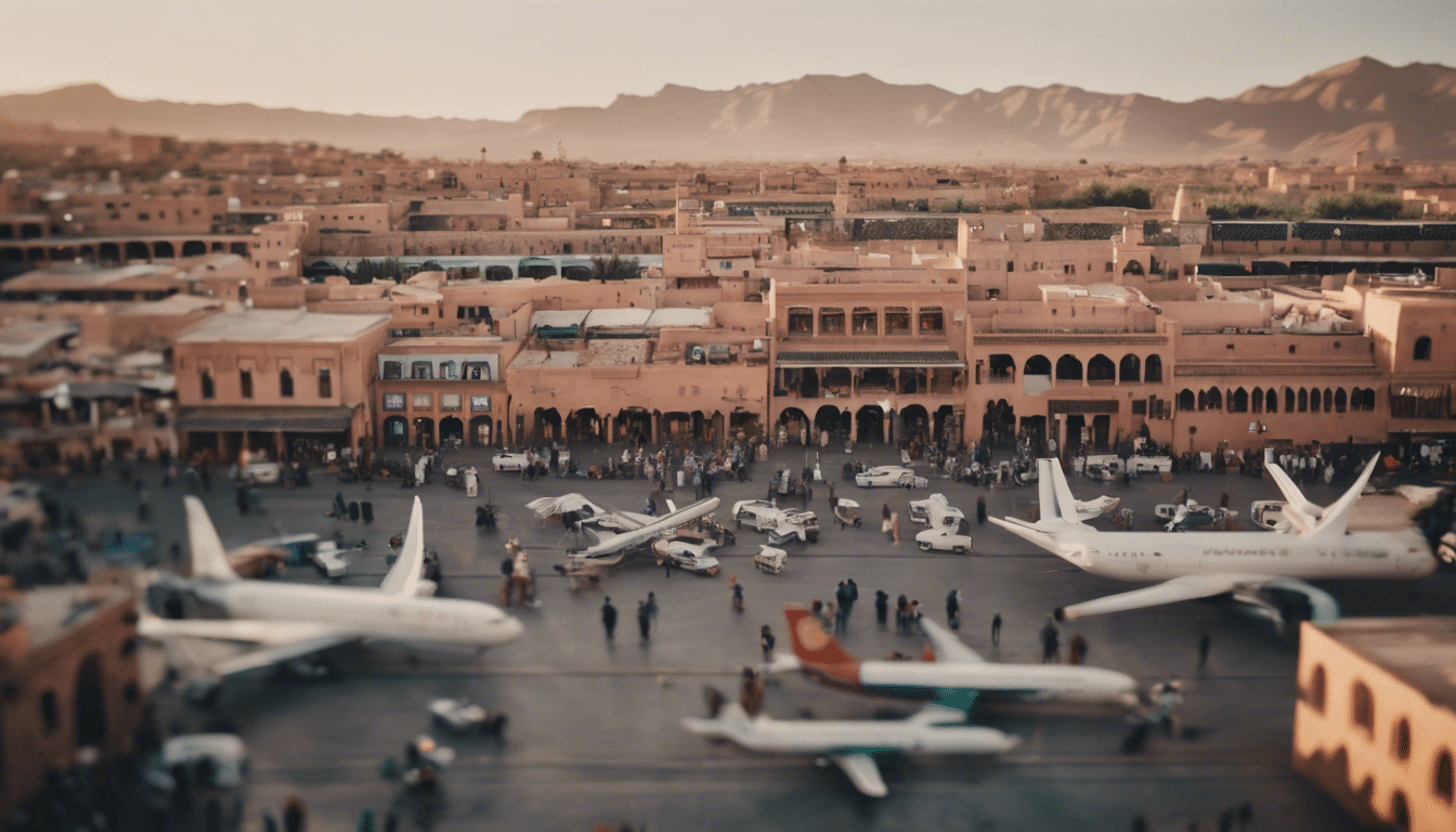 scopri come assicurarti un posto sui voli per Marrakech con questa guida completa sulla prenotazione dei voli e sulla garanzia di un'esperienza di viaggio senza problemi.