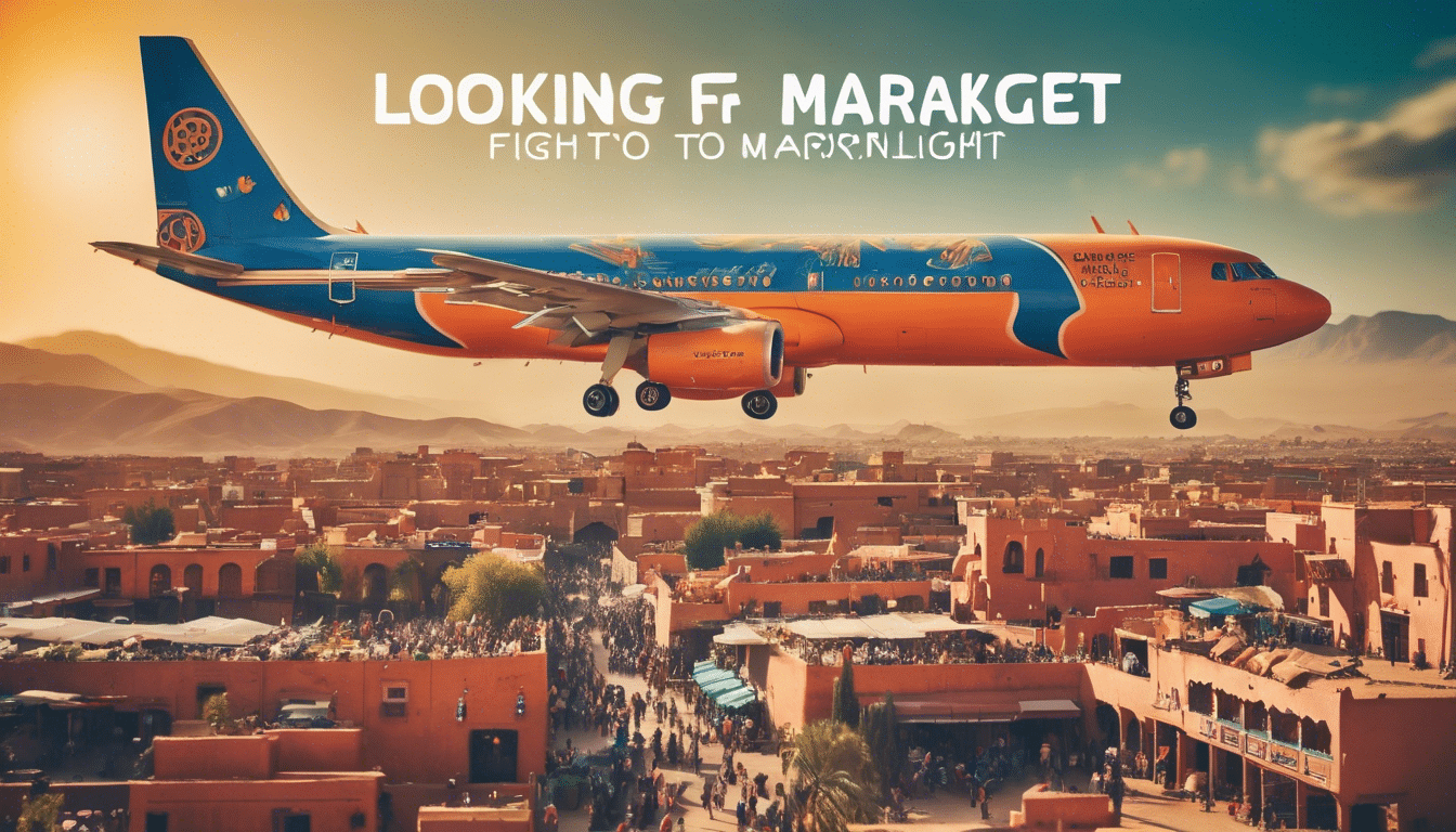 ¿Buscas vuelos económicos para explorar Marrakech? encuentra grandes ofertas en vuelos a Marrakech y comienza tu aventura hoy mismo.
