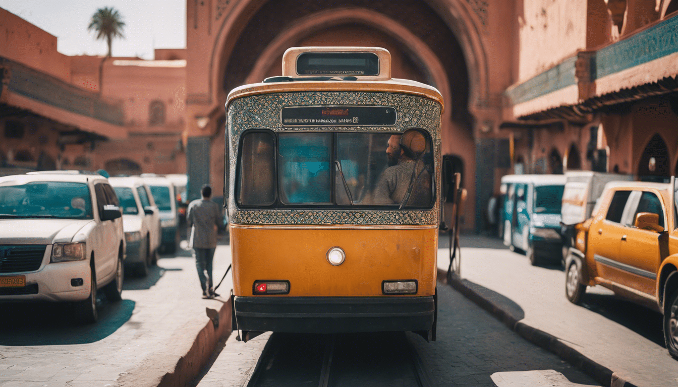 discover public transportation options in marrakech with the city guide marrakech.