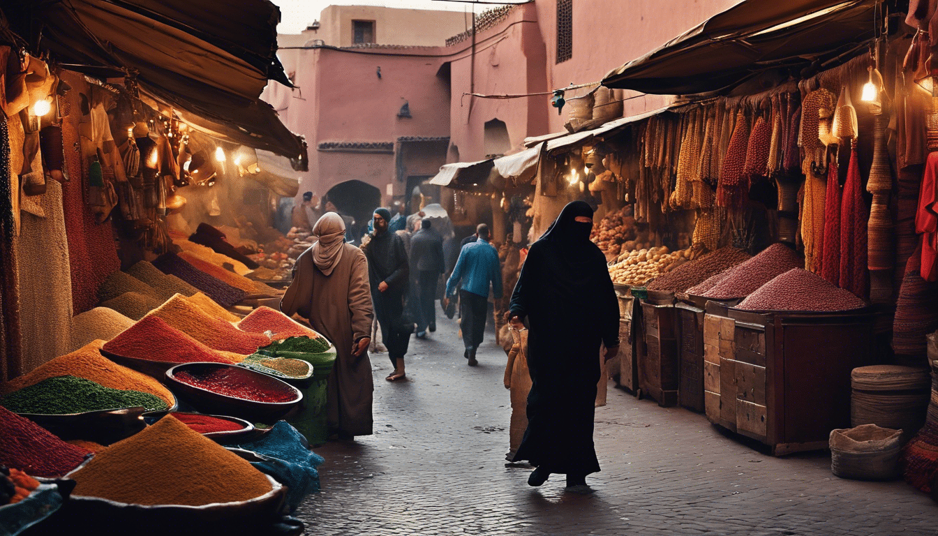 Explorando los Vibrantes Zocos y Mercados de Marrakech: Una Aventura ...