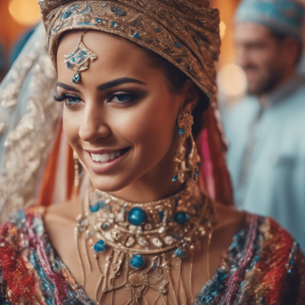 discover the exquisite moroccan traditional wedding attire and get mesmerized by the intricate designs and vibrant colors of this cultural fashion statement.