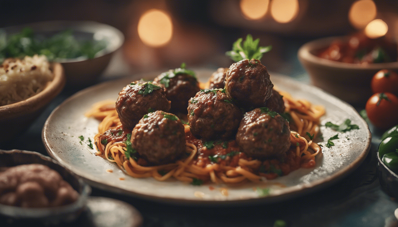 scopri il segreto dietro l'irresistibile bontà dei piatti aromatici marocchini a base di polpette kefta e concediti un'esplosione di sapori e spezie esotici.