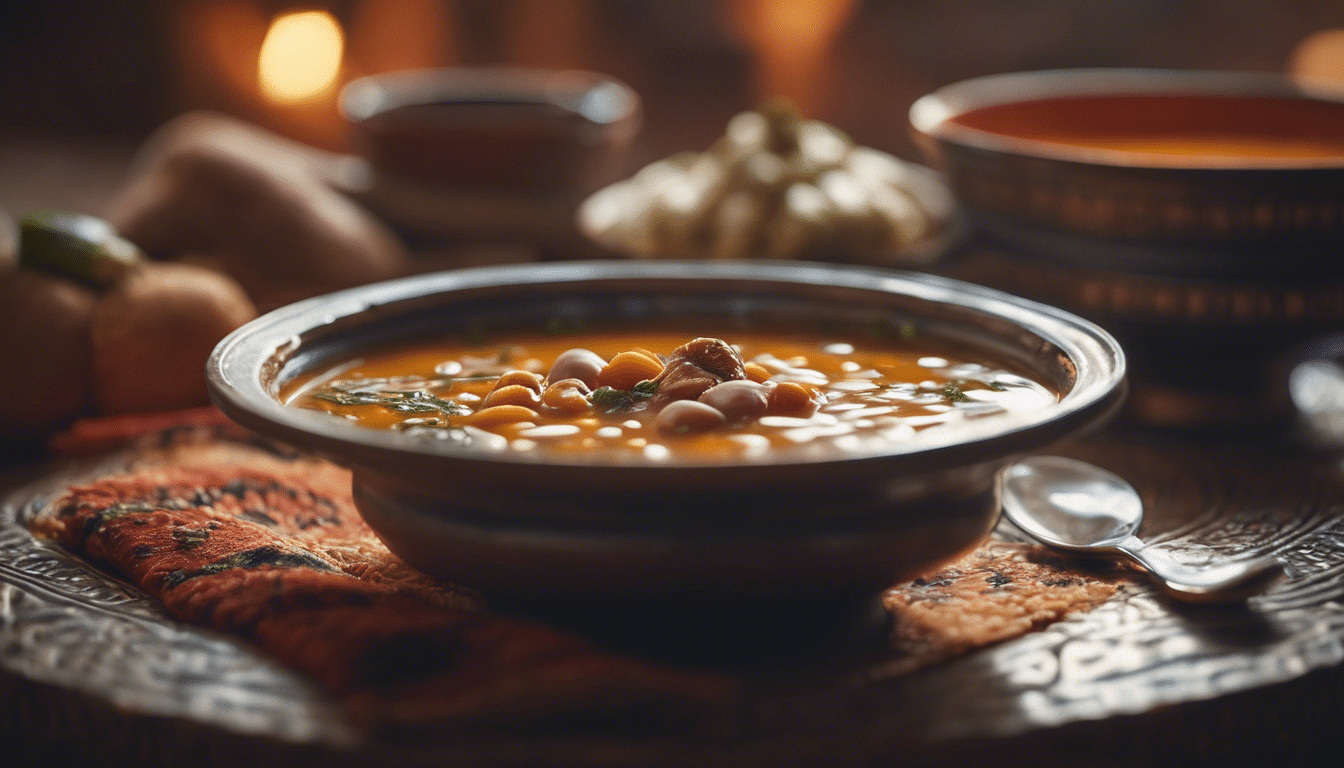 scopri la miscela perfetta di sapori e spezie nella zuppa harira marocchina, una scelta paradisiaca per ogni cucina. impara come portare un assaggio del Marocco a casa tua con questa ricetta tradizionale e deliziosa.