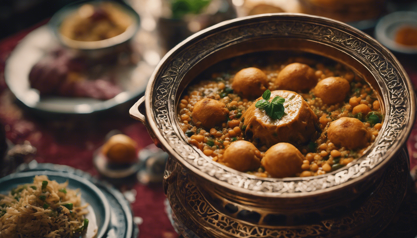 Entdecken Sie das Geheimnis hinter dem wohltuenden Geschmack marokkanischer RFISSA-Gerichte und begeben Sie sich auf eine kulinarische Reise durch die exotischen Aromen dieser traditionellen marokkanischen Küche.