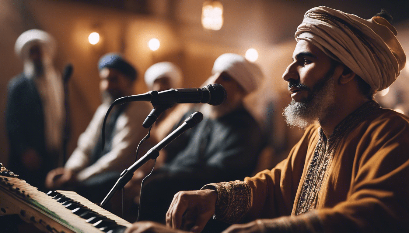 Entdecken Sie die Bedeutung der Sufi-Musik in der marokkanischen Kultur und entdecken Sie ihre integrale Rolle in traditionellen Praktiken und Gemeinschaftstreffen.