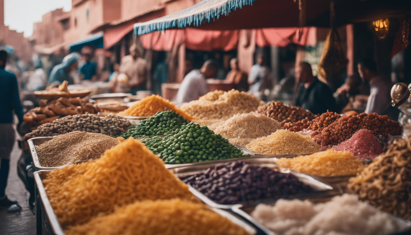 Descubra las mejores comidas callejeras que debe probar en Marrakech y saboree los sabores únicos de esta vibrante ciudad. desde fragantes tajines hasta pasteles dulces, explore las deliciosas delicias culinarias que le esperan en las bulliciosas calles de Marrakech.