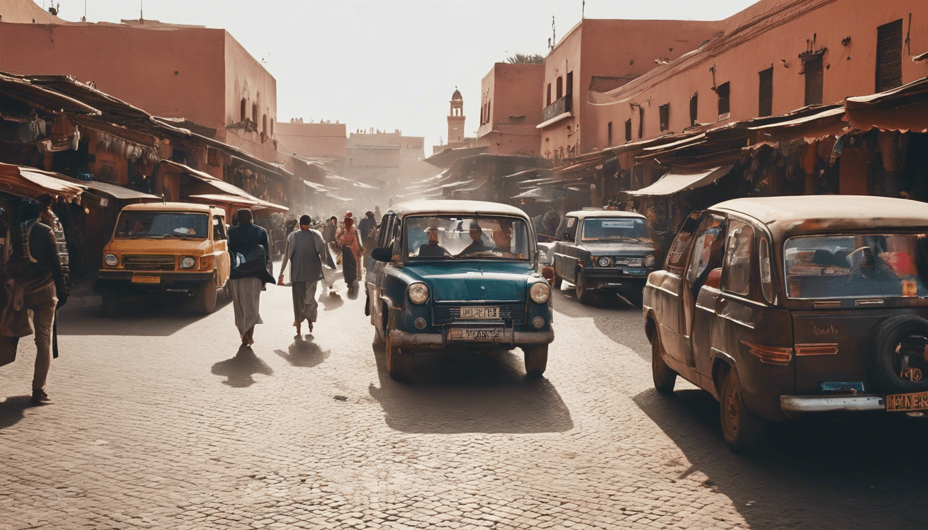 découvrez les meilleures options de transport à Marrakech et profitez au maximum de votre visite avec notre guide expert.