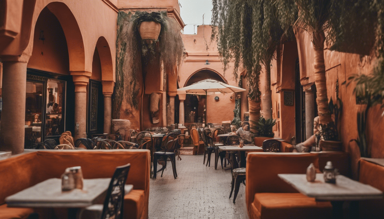 Entdecken Sie die ruhigsten und entzückendsten Cafés in Marrakesch für ein wirklich entspannendes Erlebnis.