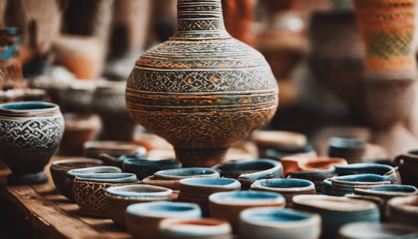 Entdecken Sie die besten lokalen Kunsthandwerker, die Sie in Marrakesch besuchen können, und erkunden Sie ihre einzigartigen Kunsthandwerke, von traditionellen Töpferwaren und Textilien bis hin zu aufwendigen Metallarbeiten und lebendigen Kunstwerken. Entdecken Sie das reiche künstlerische Erbe von Marrakesch und unterstützen Sie lokale Kunsthandwerker auf Ihrer Reise durch diese pulsierende Stadt.