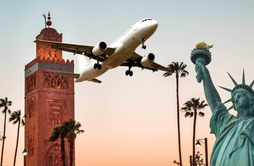 Despega el vuelo directo Marrakech-Nueva York, impulsando el turismo y las oportunidades de viajes