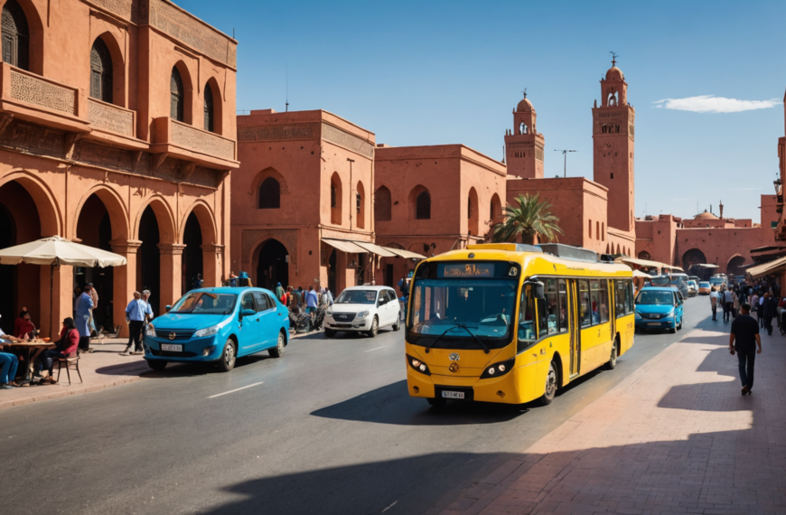 discover the best mode of transportation in marrakech, whether it's by train, bus, or taxi, and make the most of your trip with efficient and reliable transport options.